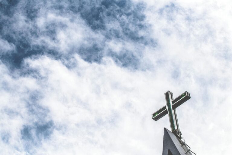 Cross on Church Steeple