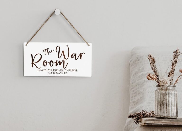 War Room sign cropped